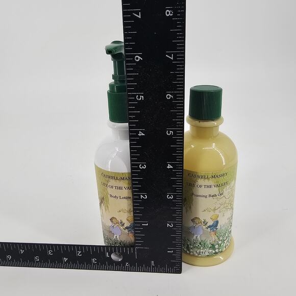 Caswell Massey Lily Of The Valley Body Lotion 240 ML & Foaming Bath Gel 250 ML - Picture 4 of 6
